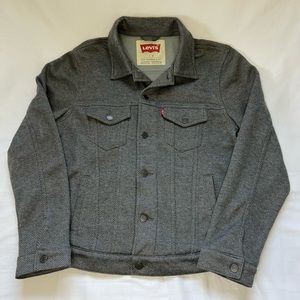 Levi’s Gray Trucker Jacket Size Large PERFECT CONDITION